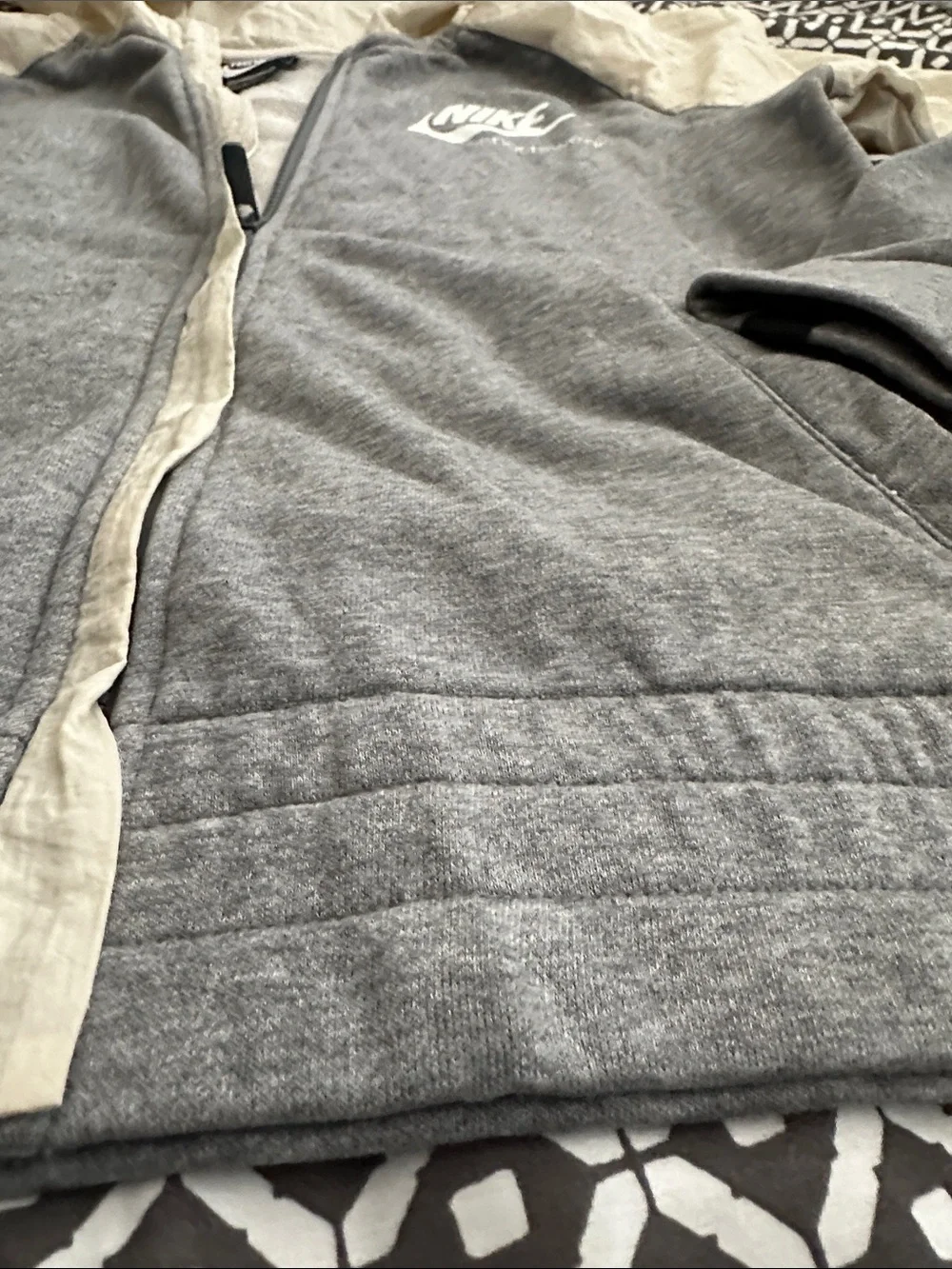 Nike Sportswear Heritage Girl's Zip Hoodie Jacket XL Hooded Loose Fit